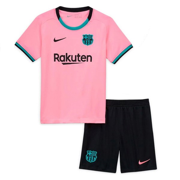 Camiseta Barcelona 3ª Niños 2020-2021 Rosa